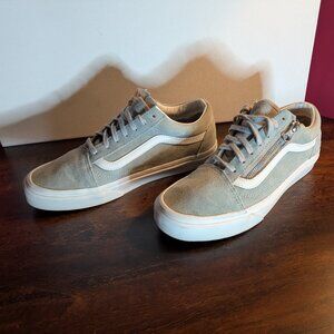 Vans Suede Old Skool Zip Skate Sneakers Low, Women’s 7.0, Men’s 5.5